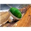 Image 6 : Soviet-Era Russian Hallmark Sterling Nephrite Ring