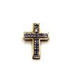 Image 10 : 14K Yellow Gold Cross with Genuine Tanzanite