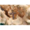 Image 6 : 14K Yellow Gold Cross with Genuine Tanzanite