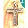 Image 7 : 14K Yellow Gold Cross with Genuine Tanzanite