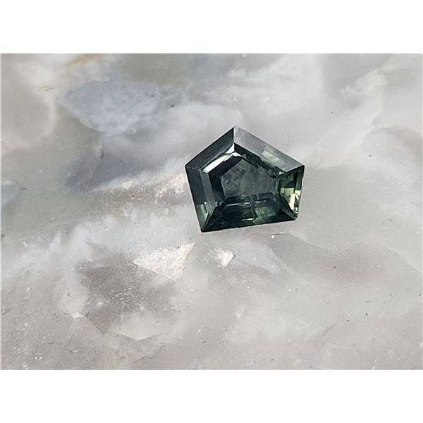 1.15CT Blue-Green Gradient Montana Sapphire