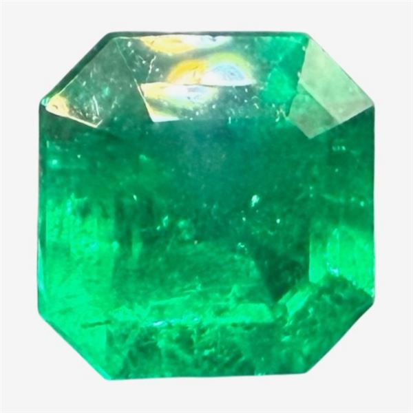 1.46CT Muzo Colombian Octagon-Cut Loose Emerald