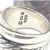 Image 3 : David Yurman Sterling Silver Crossover Cable Band