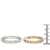 Image 4 : Genuine Citrine .925 Inside-Out Hoop Earrings