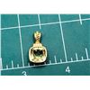 Image 11 : Designer-Inspired Lemon Quartz and Diamond Pendant