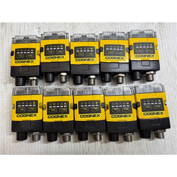 Lot of (10) Cognex #MSIP-REM-CGX-DM260 / MODEL 1ABD / #DM262QL / #825-10323-1R