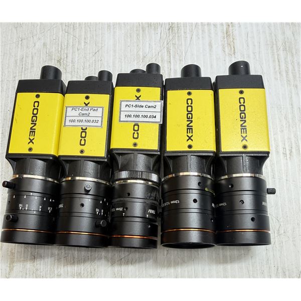 (5) Cognex Cameras