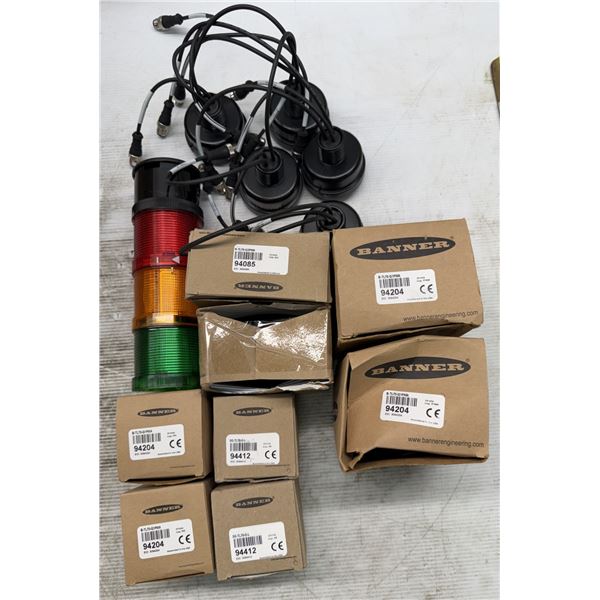 Lot of Assorted Banner Stack Light Items