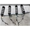 Image 1 : Lot of (4) Banner #B-TL70-Q3PMA Stack Lights w/Mounting Brackets