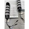 Image 2 : Lot of (4) Banner #B-TL70-Q3PMA Stack Lights w/Mounting Brackets