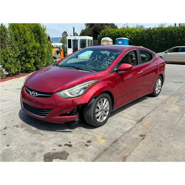 HYUN ELANTRA 2014 O/S-T SMOG-2 DAYS