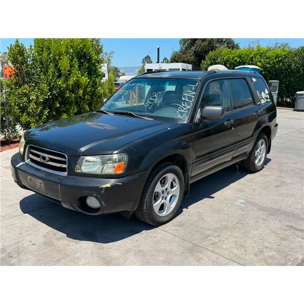 SUBA FORESTER  2003 T-DONATION