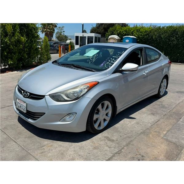 HYUN ELANTRA 2013 O/S-T SMOG-2 DAYS