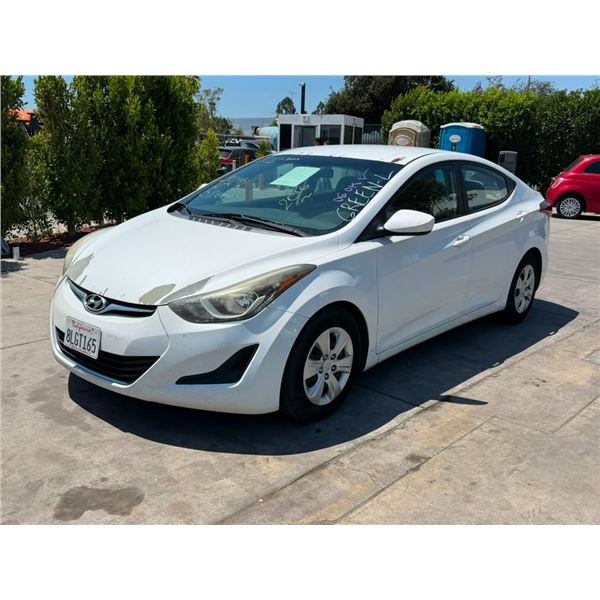 HYUN ELANTRA 2016 O/S-T SMOG-2 DAYS