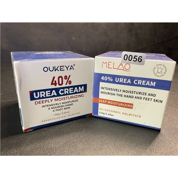 2 Boxes of 40% Urea Cream (150g) Deeply Moisturizing Skin Cream for Dry/Cracked Skin - New