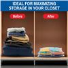 Image 5 : 8-Pack SpaceSaver Medium Vacuum Storage Bags with Hand Pump; For Max Space-Saving! New