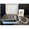 Image 2 : 4-Port Charging Station for Charging Multiple Devices - 20W PD, LED Indicator - Brand New!