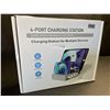 Image 1 : 4-Port Charging Station for Charging Multiple Devices - 20W PD, LED Indicator - Brand New!