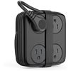 Image 1 : ORICO 20W Fast Charging 11-in-1 Travel Power Strip with USB Ports (8 Outlets/3 USB) New