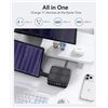 Image 2 : ORICO 20W Fast Charging 11-in-1 Travel Power Strip with USB Ports (8 Outlets/3 USB) New