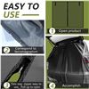 Image 7 : Car/SUV Tailgate Mosquito Net; Trunk Privacy Mesh Curtain w/ 2-Way Zipper (Black) Size M - New