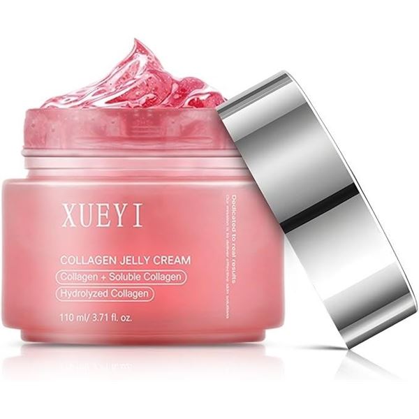 3 Boxes Xueyi Collagen Jelly Cream (110ml) Collagen + Soluble Collagen, Hydrolyzed Collagen - New
