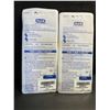 Image 2 : 2 Packs Oral-B Cavity Defense Toothbrushes w/ Charcoal Extract (8 Brushes Total) New Sealed