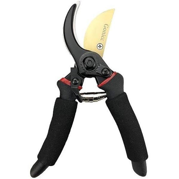 8" Professional Pruning Pro Titanium Pruning Shears - Ergonomic Garden Clippers/Pruners - New