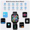 Image 7 : Smart Watch/Fitness Tracker 1.9" HD Screen, 113+ Sport Modes, IP68 Waterproof, Sleep/Heart Monitor