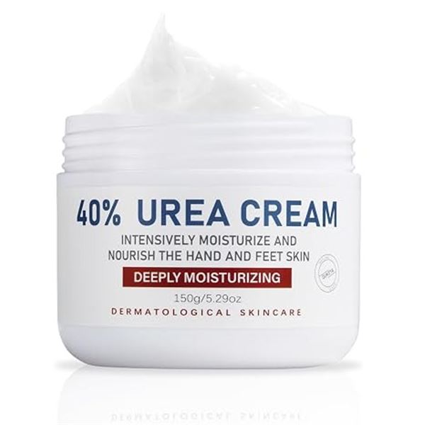 2 Boxes 40% Urea Cream (150g) Deeply Moisturizing Skin Cream for Dry/Cracked Skin - New