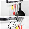 Image 7 : 2 Packs (30PCS Each) Black S Hooks (3.3") Large S Hanging Hooks; Versatile/Multipurpose Hooks - New