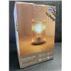 Image 7 : Cordless Glass Table Lamp (Battery Operated) with Timer & LED Bulb - Brand New