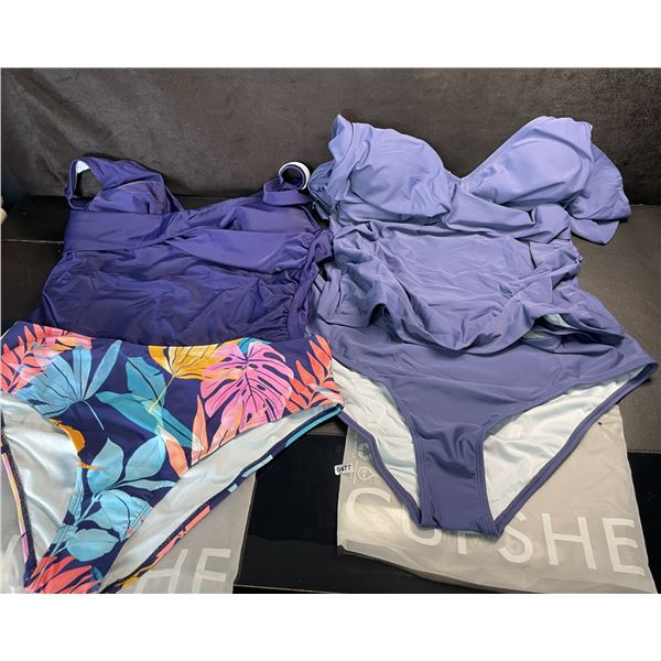 Lot of 2 Cupshe Women's Bathing Suits (Size XL) Premium/Quality Swimsuits - New
