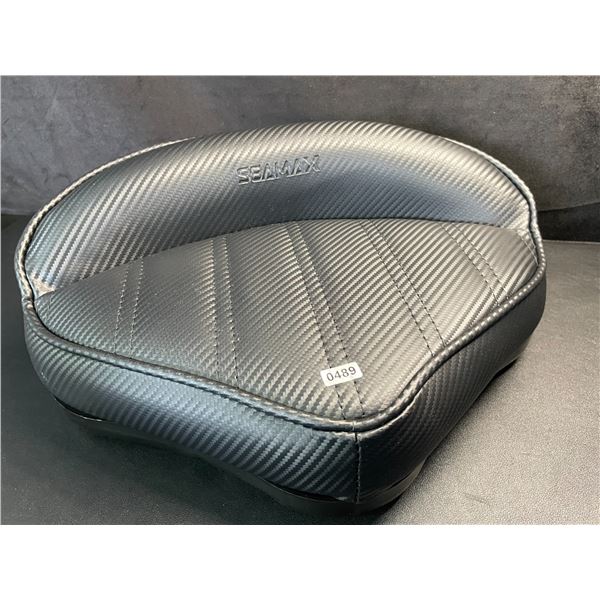 Seamax Pro Casting Seat for Boats; Universal Mount Pattern; Marine-Grade Vinyl - New!