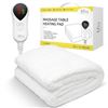 Image 1 : Massage Table Heating Pad 30" x 71" Large/Thick & Soft Fleece Spa Massage Bed Warmer; 9 Heat Levels