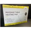 Image 9 : Massage Table Heating Pad 30" x 71" Large/Thick & Soft Fleece Spa Massage Bed Warmer; 9 Heat Levels