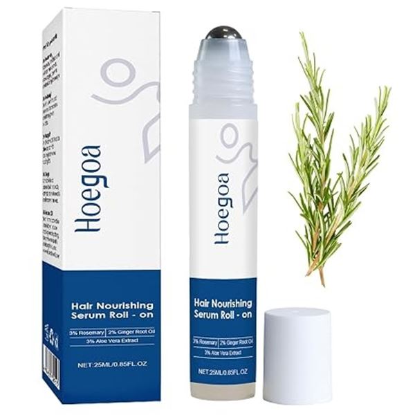 6 Boxes Hoegoa Roll-On Hair Nourishing Serums (25ml) For Hair Growth/Shine - New Sealed!