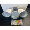 Image 2 : Dummy/Decoy Ring Security Camera for Outdoors - Visual Decoy to Deter Intruders - New