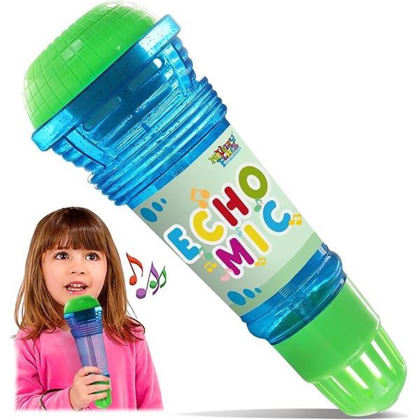 6-Pack Echo/Toy Karaoke Microphones for Kids - New