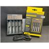 Image 2 : LiitoKala Lii-402 Smart Battery Charger - For Charging Multiple Lithium Batteries (AA/AAA) - New