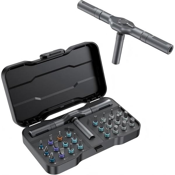24-in-1 Multi-Purpose Magnetic Ratcheting Mini Screwdriver Tool Set/Precision Tool Kit - Brand New!