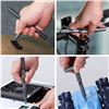 Image 7 : 24-in-1 Multi-Purpose Magnetic Ratcheting Mini Screwdriver Tool Set/Precision Tool Kit - Brand New!