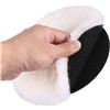 Image 2 : 2-Pack of 7" Wool Polishing Pads with Hook & Loop Design; Car/Auto Detailing Buffing Pads - New