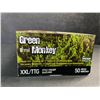 Image 4 : Watson Gloves 50-Pack Green Monkey 8 MIL Biodegradable Disposable Nitrile Gloves (Size XXL) New