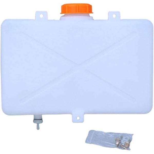 7L Plastic Gas Fuel Storage Tank for Fuel, Oil, or Other Liquids - With Screw Kit - New
