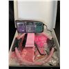 Image 3 : Pilates Essential Kit - Home Workout Pilates Equipment Kit to Tone/Sculpt/Strengthen (Pink) New