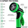 Image 7 : 200FT Expandable Garden Hose w/ 9-Function Spray Nozzle - Open Box