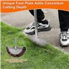 Image 6 : Lawn Edger Tool with T-Grip & Saw-Tooth; 39" Manual Lawn Edger Tool for Lawn/Landscaping - New!
