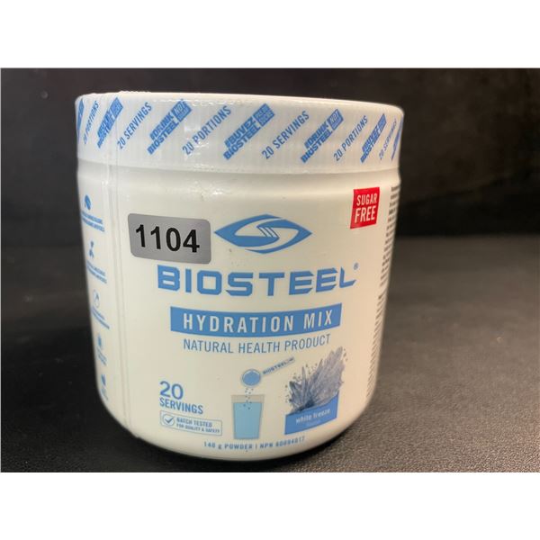 Biosteel Sports Hydration Mix (140g) White Freeze - New Sealed