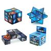 Image 1 : Lot of 4 Star Sky Magic Cubes/3D Fidget Puzzle Infinity Cube/Rubix-Cube Style Toys - New!